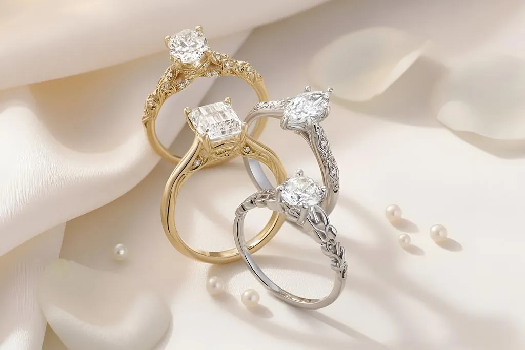 Beautiful Engagement Ring Collection at Concierge Jewelry