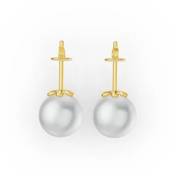 Yellow GoldEarrings - view 3