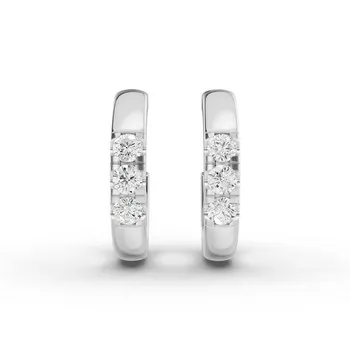 White GoldEarrings - view 3
