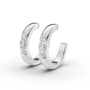 White GoldEarrings - main