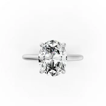 White GoldRings - view 1