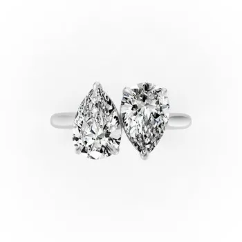 White GoldRings - view 1