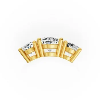 Yellow GoldRings - view 3