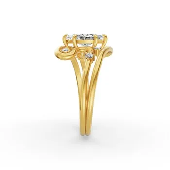 Yellow GoldRings - view 2