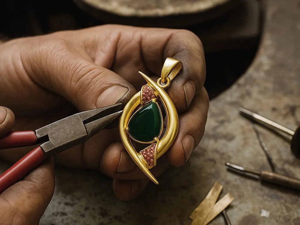 Making of Custom Jewelry at Concierge Jewelry